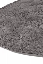 Oval bath mat - Gertie (dark gray)
