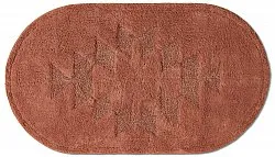 Oval bath mat - Gertie (Terracotta)