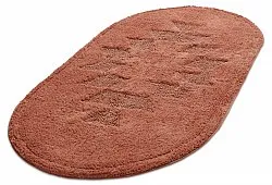 Oval bath mat - Gertie (Terracotta)