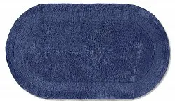 Oval bath mat - nila (blue)