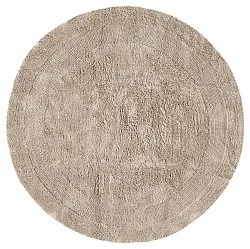Round bath mat - nila (beige)