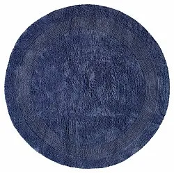 Round bath mat - nila (blue)