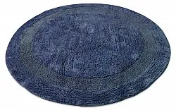 Round bath mat - nila (blue)