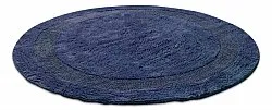 Round bath mat - nila (blue)