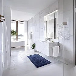 Bath mat - nila (blue)