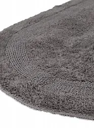 Oval bath mat - Nila (dark gray)
