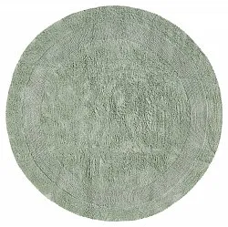 Round bath mat - Nila (light green)