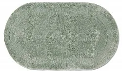 Oval bath mat - Nila (light green)