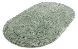 Oval bath mat - Nila (light green)