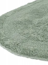 Oval bath mat - Nila (light green)