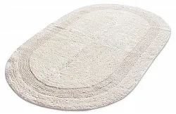 Oval bath mat - nila (offwhite)