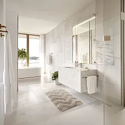 Bath mat - Three (beige)