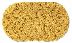 Oval bath mat - Three (yellow)