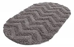 Oval bath mat - Three (dark gray)