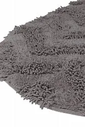 Oval bath mat - Three (dark gray)