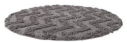 Round bath mat - Three (dark gray)