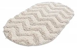 Oval bath mat - Three (offwhite)