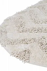 Oval bath mat - Three (offwhite)