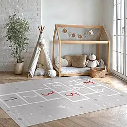 Childrens rugs - Hopscotch (grey)