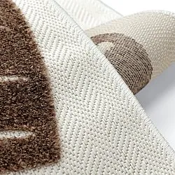 Children's Rug - Kind Lion (cream/blue)