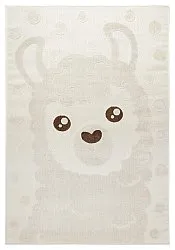Children's Rug - Kind Llama (cream)