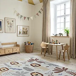 Childrens rugs - Lion Friends (beige)