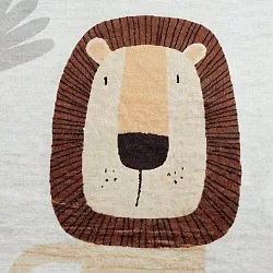 Childrens rugs - Lion Friends (beige)