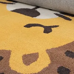 Children's Rug - Lion Hand Tufted Wool Premium (beige/multi)