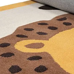 Children's Rug - Lion Hand Tufted Wool Premium (beige/multi)