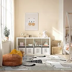 Childrens rugs - Piggyback Ride (grey)