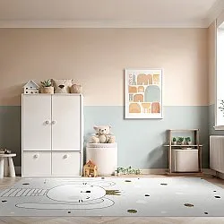 Childrens rugs - Rabbit Crown (grey)