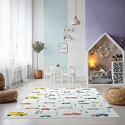 Childrens rugs - Road Cars (multi)