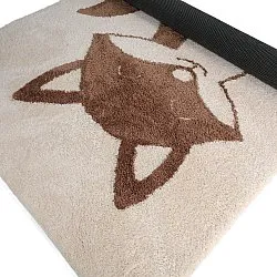Children's Rug - Soft Fox (cream/brown)