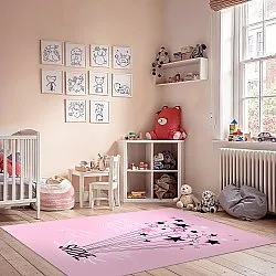 Childrens rugs - Starshine (pink)