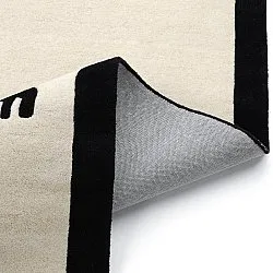 Children's Rug - Zebra Hand Tufted Wool Premium (beige/black)