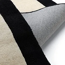 Children's Rug - Zebra Hand Tufted Wool Premium (beige/black)