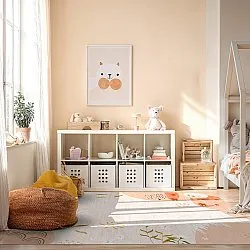 Childrens rugs - Zora (pink)