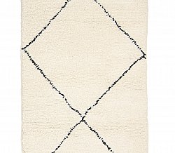 Kilim Moroccan Berber rug Beni Ourain 330 x 90 cm