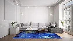 Wilton rug - Gallo (blue)