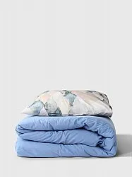 Bedset - Blanca (beige/blue)