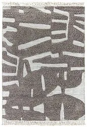 Cotton rug - Split (grey)