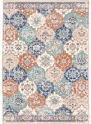 Wilton rug - Bohemia (pink/blue)