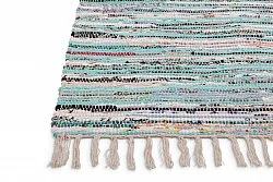 Rag rug - Bombay (blue)