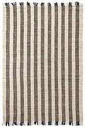 Cotton rug - Hedda (black)