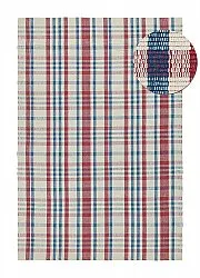 Cotton rug - Husvik (cream/multi)