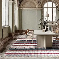 Cotton rug - Husvik (cream/multi)