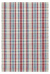 Cotton rug - Husvik (cream/multi)