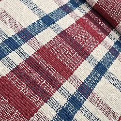 Cotton rug - Husvik (cream/multi)