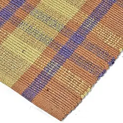 Cotton rug - Husvik (coral/multi)