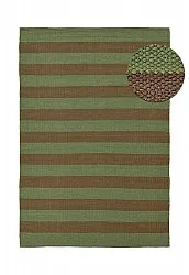 Cotton rug - Nilo (moss green)